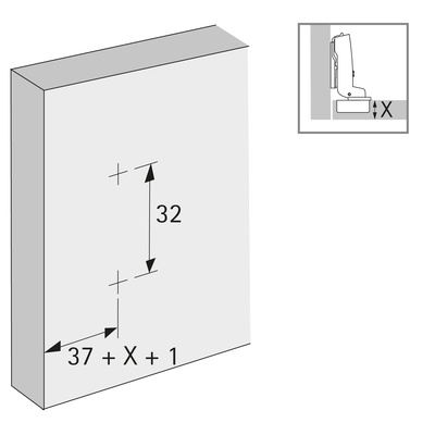 SENSYS FESTEPLATE UTEN SKRUER